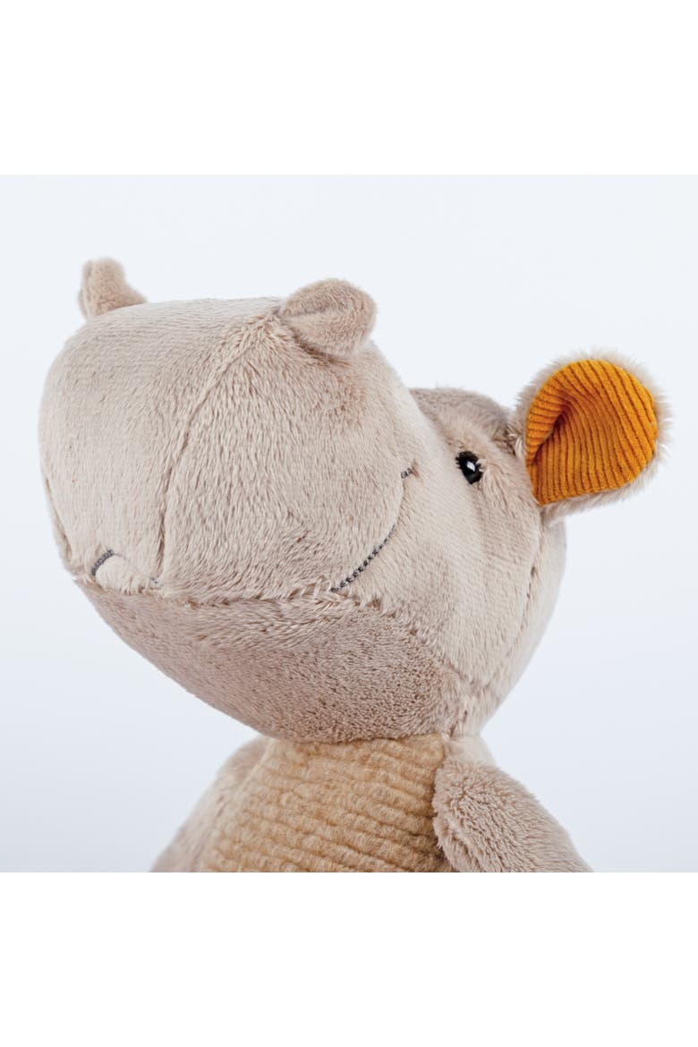 Patchwork Hippo Plush Toy, Alternate, color, Multicolored
