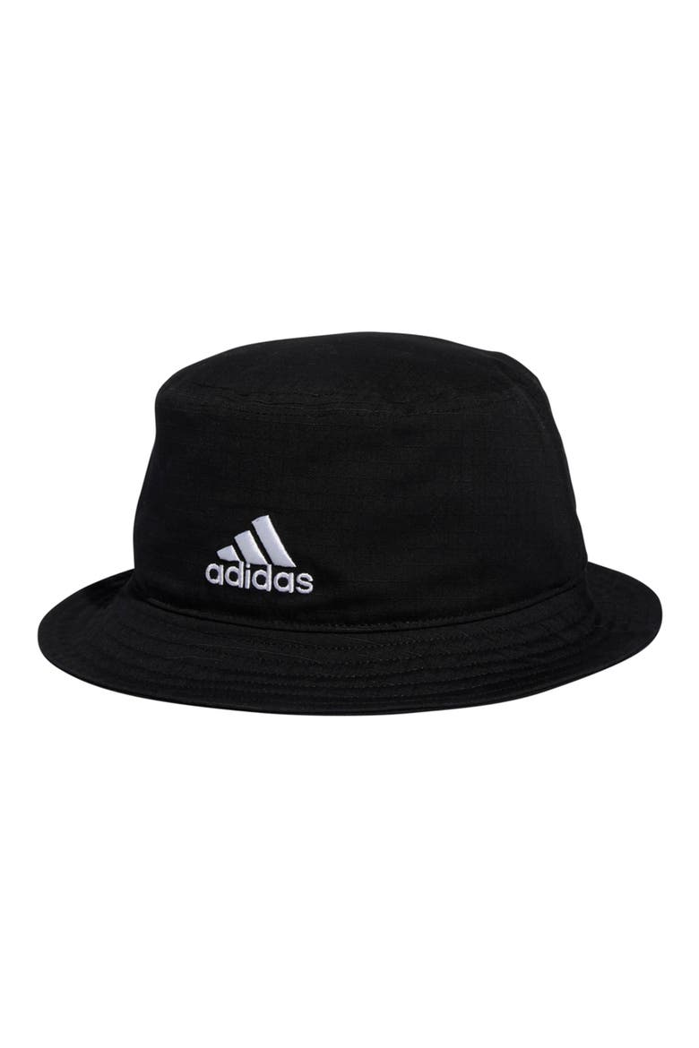 Essentials Plus Cotton Bucket Hat, Main, color, BLACK