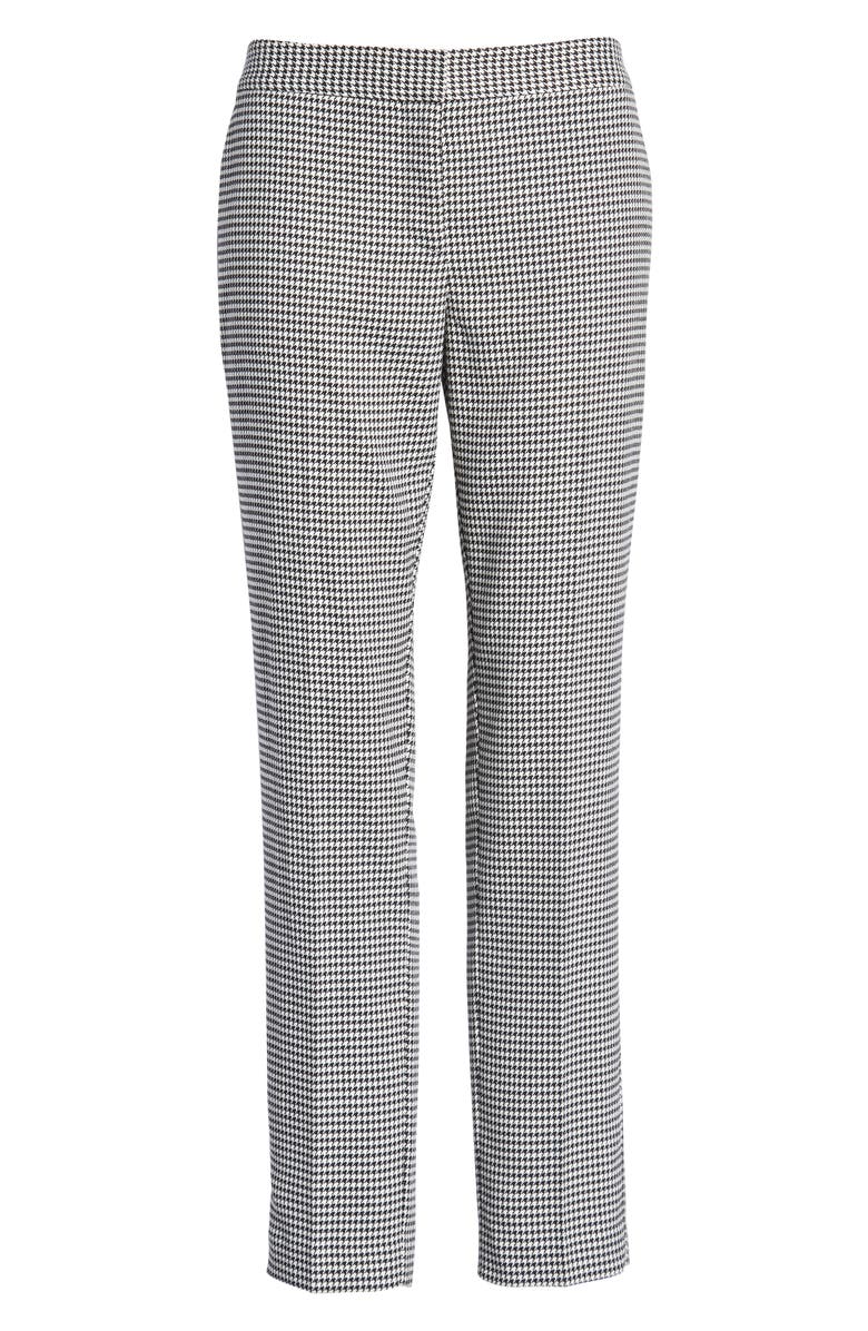 Vince Camuto Houndstooth Ankle Pants, Alternate, color, 