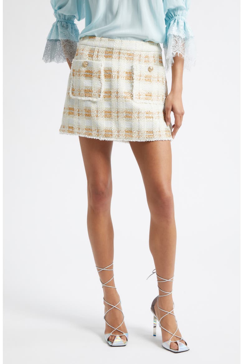 Amaliah Miniskirt, Main, color, IVORY TWEED