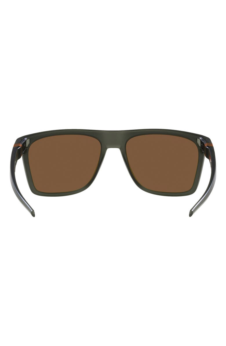 Oakley Leffingwell 57mm Prizm<sup>™</sup> Rectangular Sunglasses, Alternate, color, 