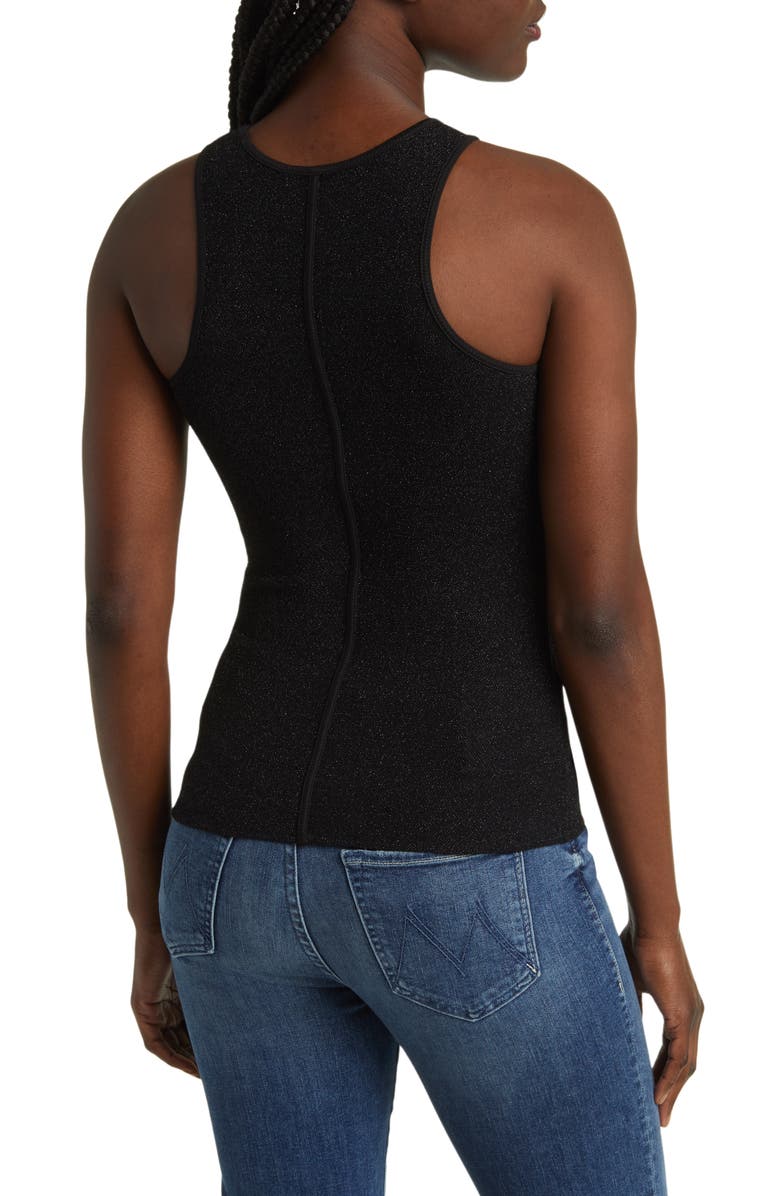 rag & bone Lilith Metallic Tank, Alternate, color, 