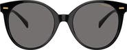 Versace 55mm Polarized Round Sunglasses