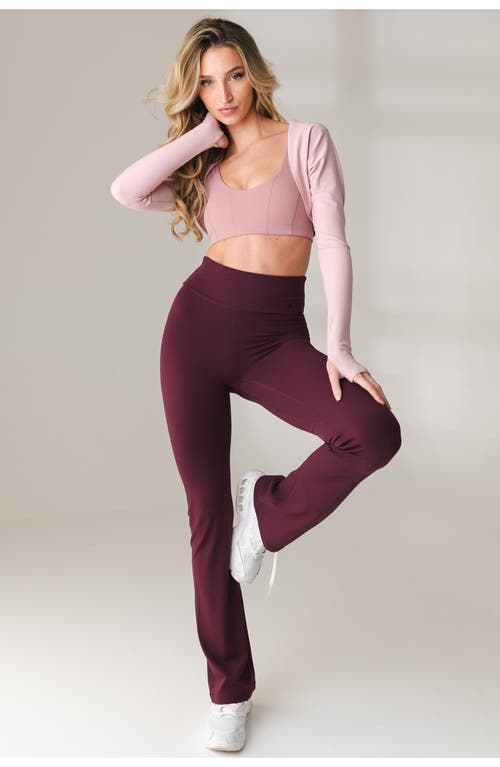 Vitality Cloud Ii Foldover Trouser In Wine