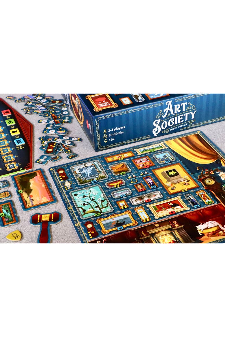 Art Society Collection Board Game, Ages 10+, Alternate, color, Multicolored