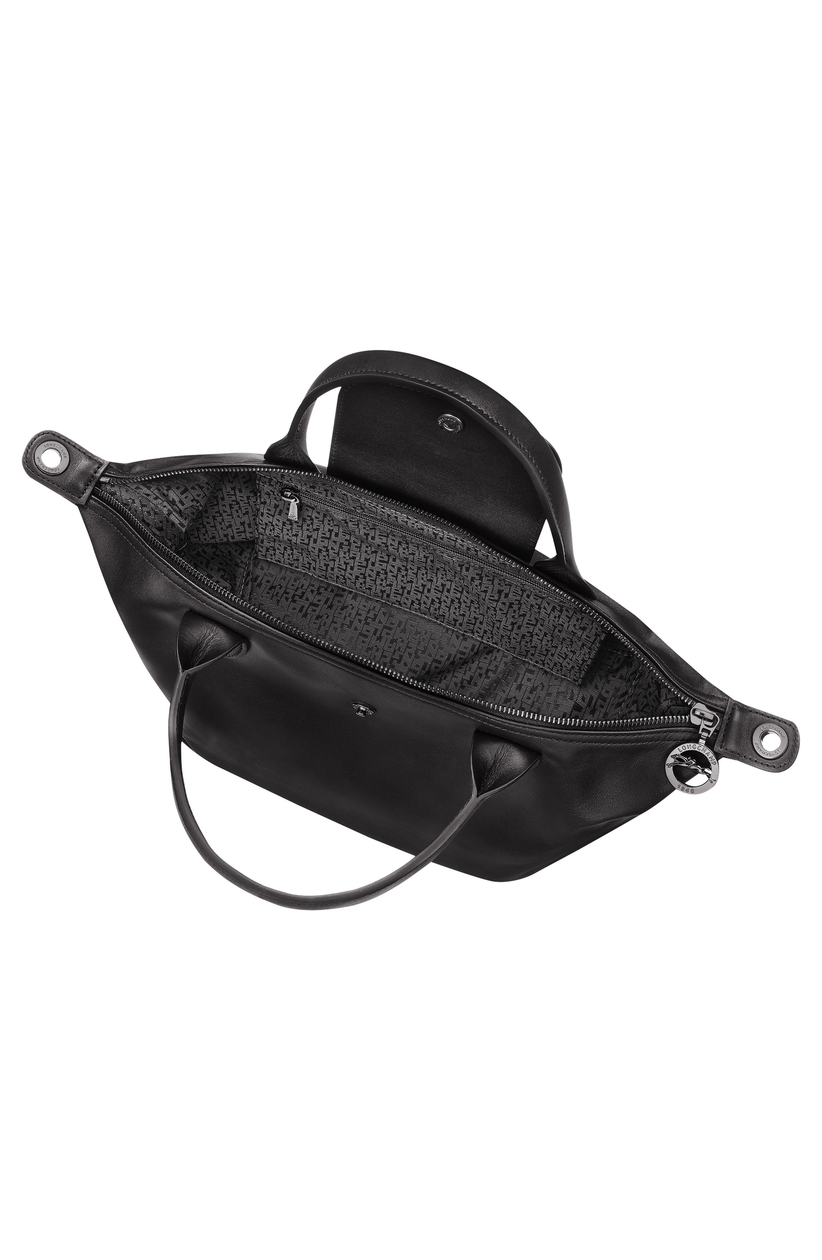 Longchamp Small Le Pliage Xtra Leather Crossbody Bag, Alternate, color, 