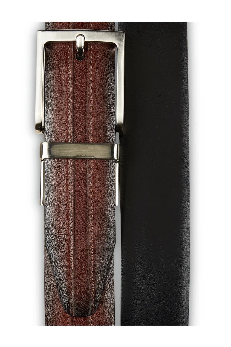 Reversible Belt, Alternate, color, BROWN