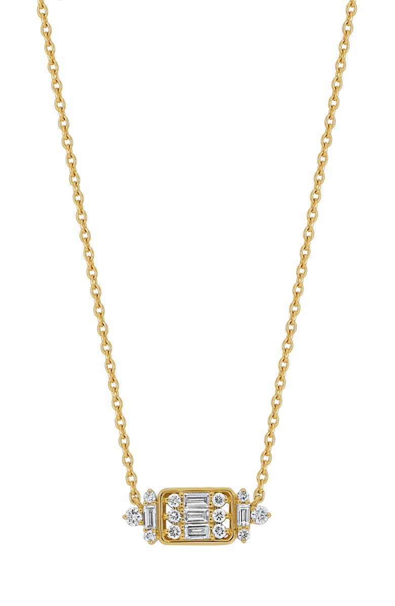 Bony Levy Mika Diamond Pendant Necklace, Main, color, 18Ky Gold