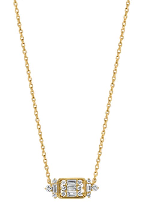 Mika Diamond Pendant Necklace