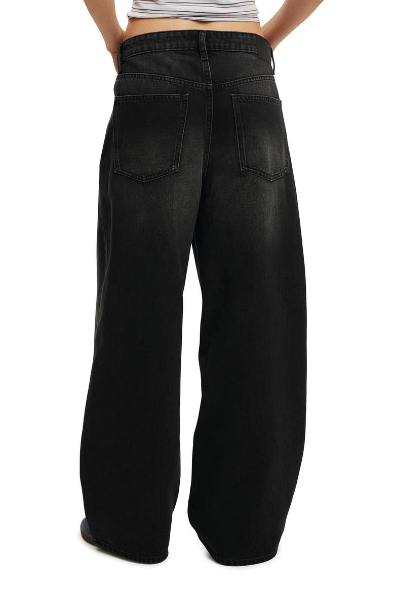 Women's Boyfriend Super Baggy Jean, Alternate, color, Y2k Washed Black