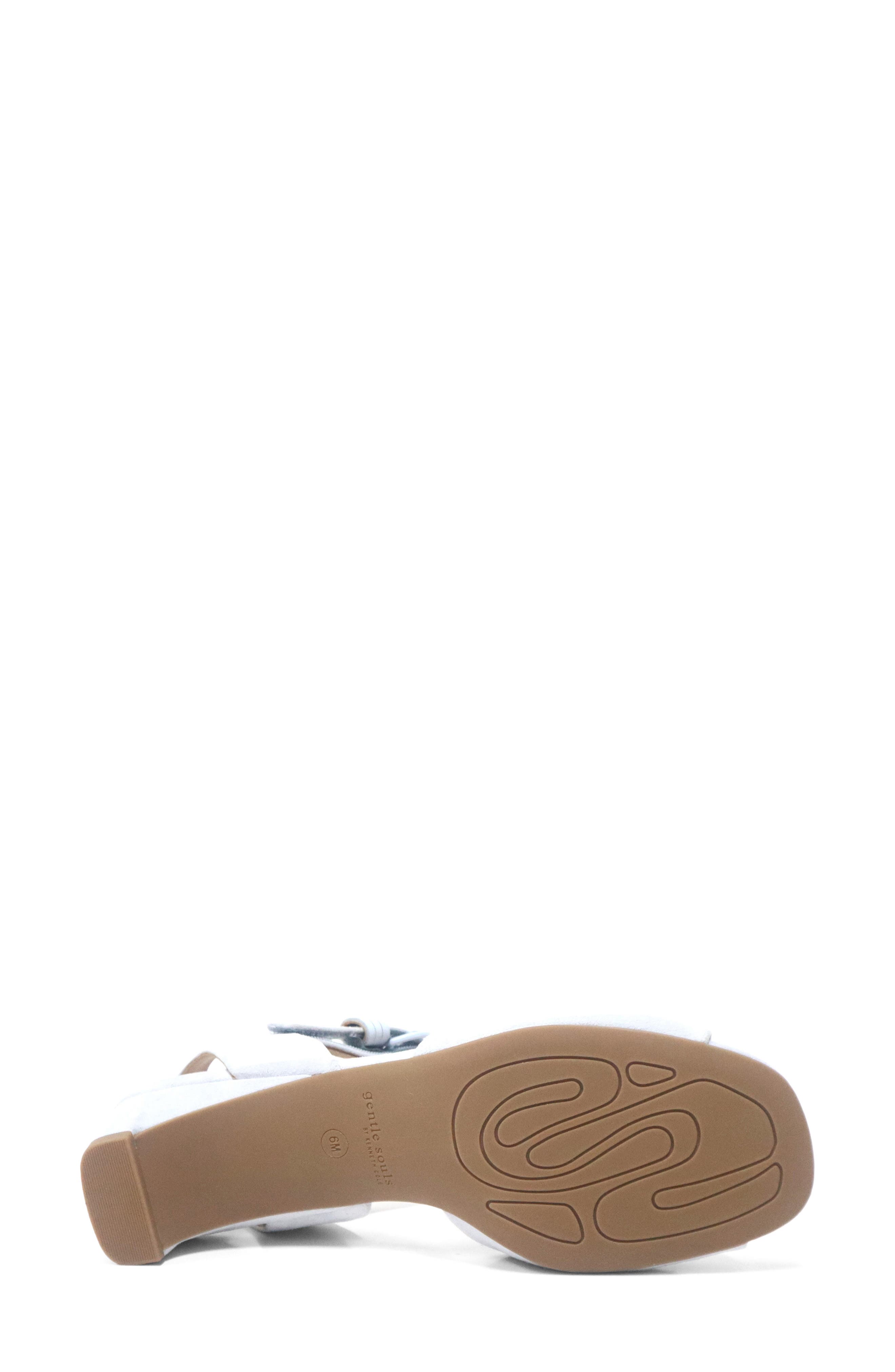 Sorae Ankle Strap Sandal, Alternate, color, BALLAD BLUE SUEDE