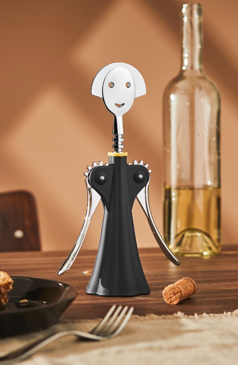 ALESSI Anna G. Corkscrew, Alternate, color, Black