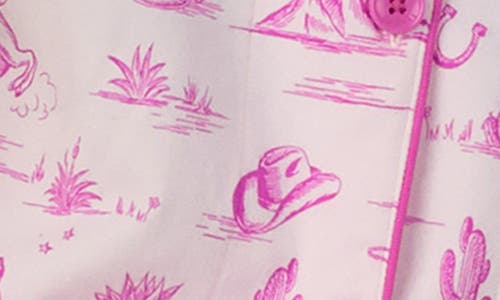 Bedhead Pajamas Print Stretch Organic Cotton Jersey Crop Pajamas