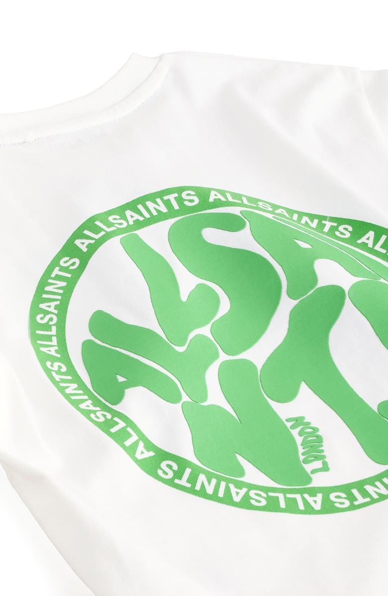 smALLSAINTS by ALLSAINTS Kids' Distortion Orlando Cotton Graphic T-Shirt, Alternate, color, White