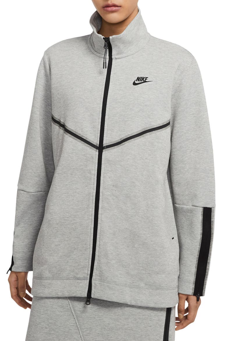 Sportwear Tech Fleece Jacket, Main, color, DARK GREY HEATHER/ BLACK