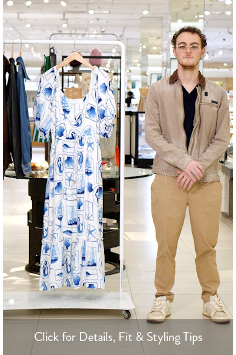Giselle Allover Print Maxi Dress video