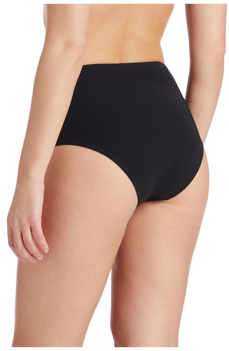 VALIMARE Anguilla High Waist Bikini Bottom, Alternate, color, Black