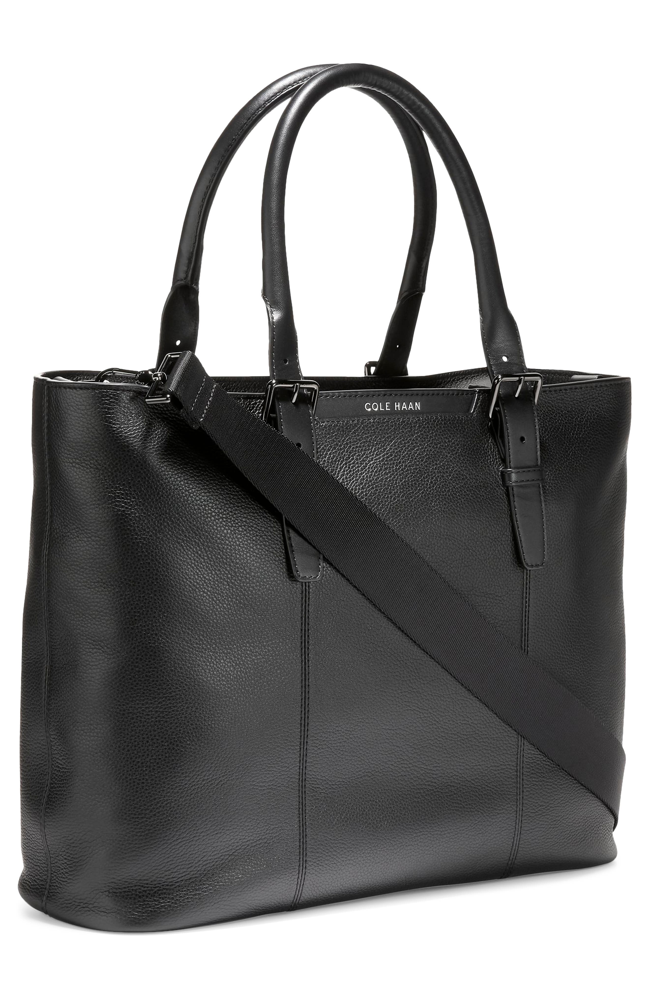 Cole Haan Grand Series Triboro Leather Tote, Alternate, color, 
