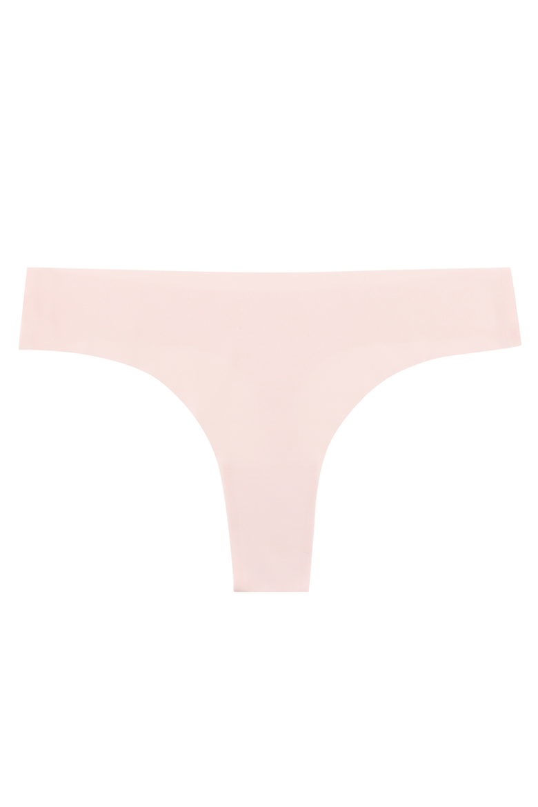 Soft Seamless Thongs, Main, color, Rose Quartz