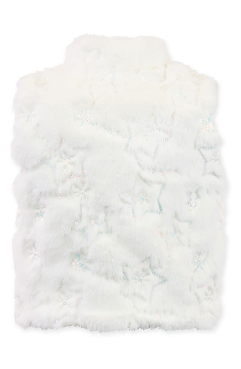 Widgeon Faux Fur Zip Front Vest, Alternate, color, 