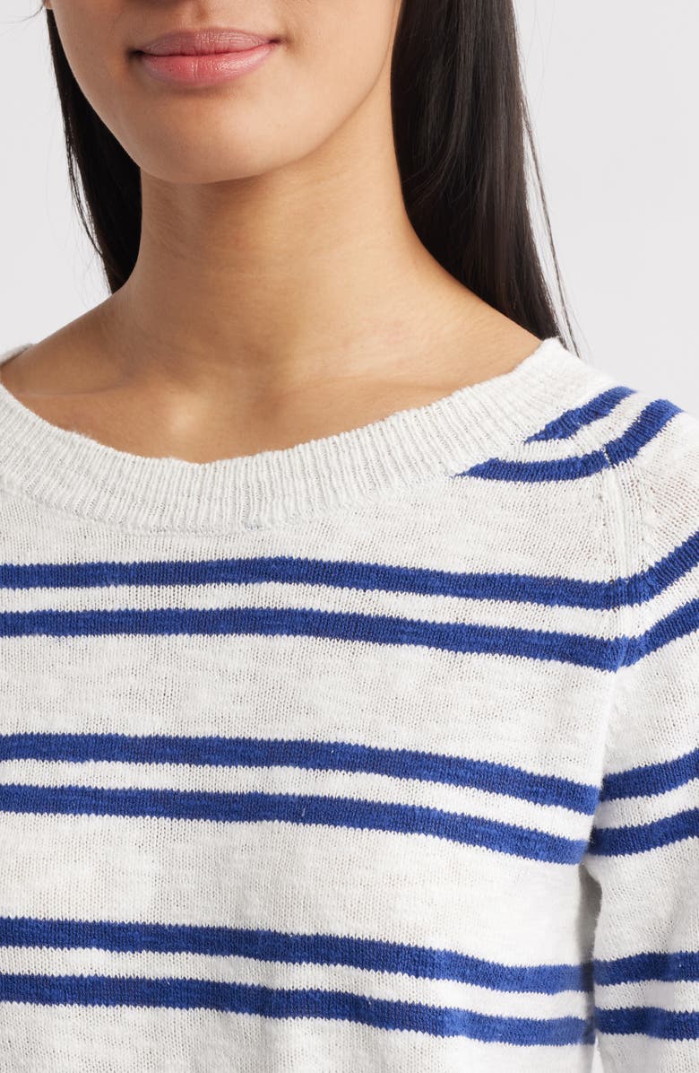 Hatley Stripe Crewneck Sweater, Alternate, color, 