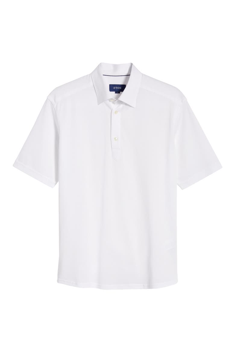Soft Casual Line Slim Fit Piqué Polo Shirt, Alternate, color, WHITE