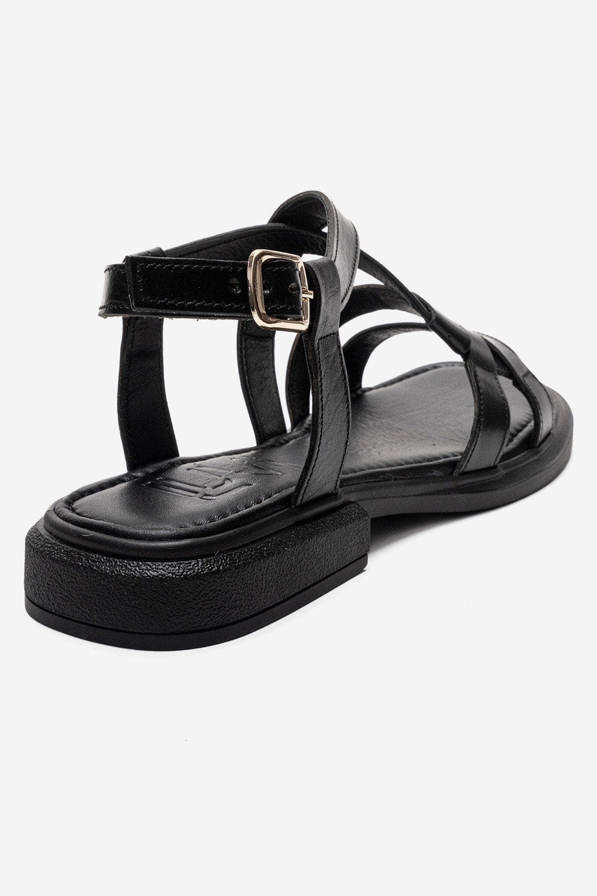 Forever & Always Shoes Laveda Leather Strap Sandal, Alternate, color, 