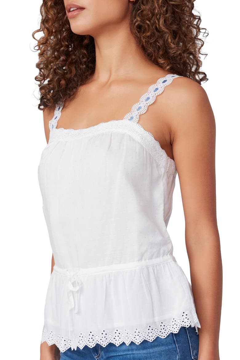 Zherra Cinched Waist Tank, Alternate, color, WHITE