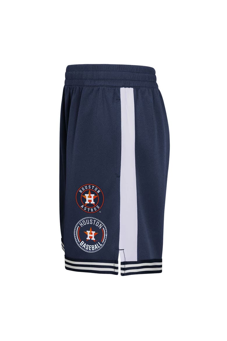 Youth  Navy Houston Astros Infielder Shorts, Alternate, color, Navy