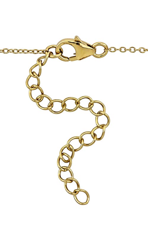Delmar Semiprecious Stone Lariat Necklace In Gold