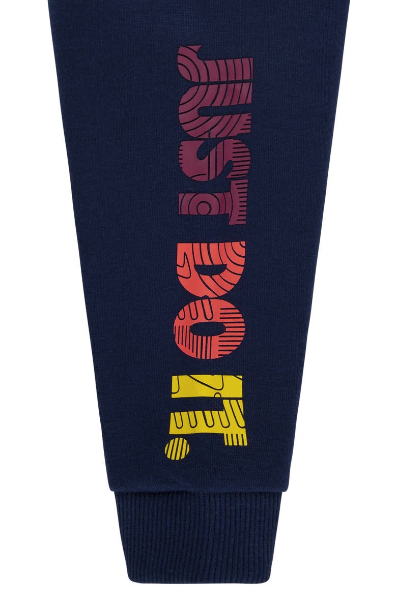 Nike Kids' Logo Fleece Pullover Hoodie & Joggers Set, Alternate, color, Midnight Navy