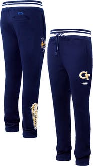 PRO STANDARD Men's Pro Standard Navy Georgia Tech Yellow Jackets Script Tail Fleece Sweatpants
