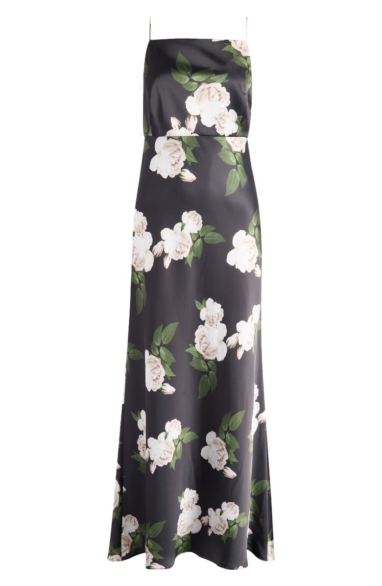 Sachin & Babi Shyla Satin Crepe Gown, Alternate, color, 