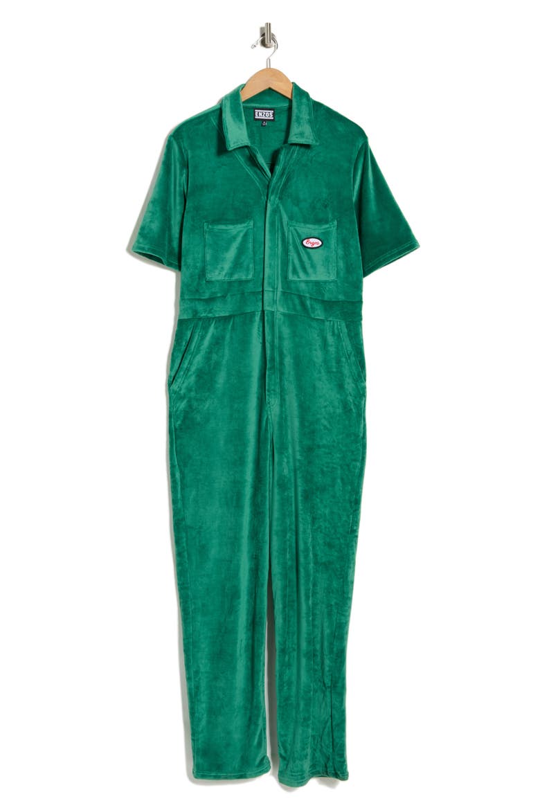 Short Sleeve Coveralls, Alternate, color, ABUNDANT GREEN