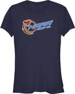 Supergirl Junior's Supergirl Kara Moon Neon Sign Graphic T-Shirt