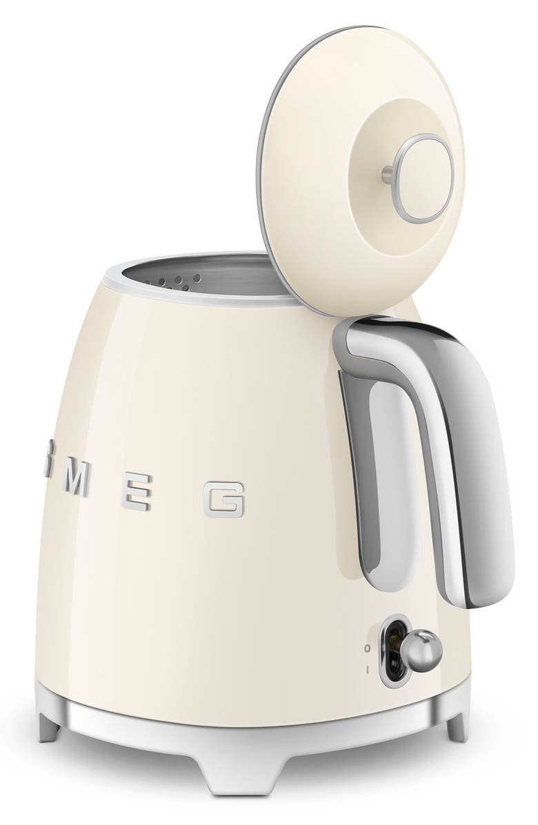 smeg 50's Retro Style Mini Electric Kettle, Alternate, color, Cream