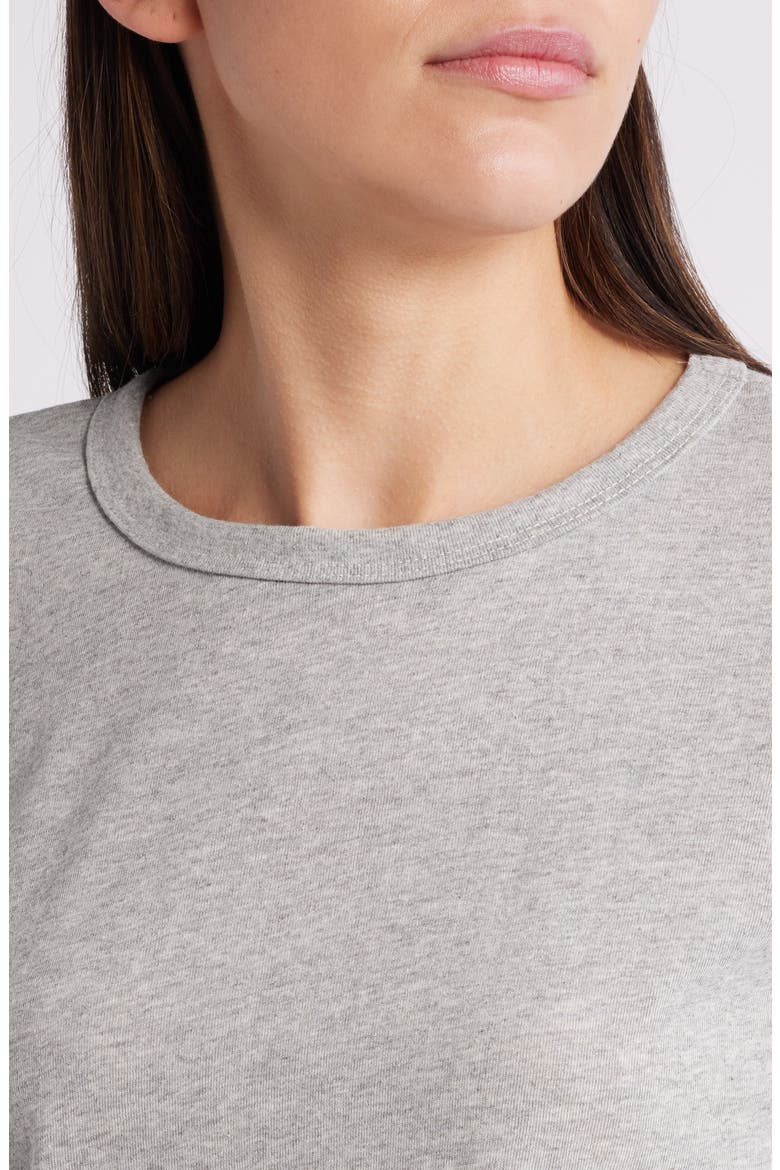 Re-Spun Signature Crewneck T-Shirt, Alternate, color, LIGHT HEATHER GREY