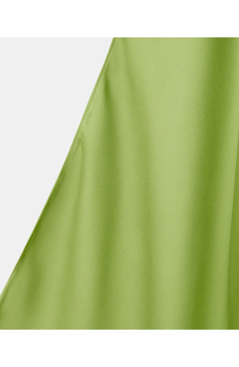 MANGO Long Sleeve Satin Dress, Alternate, color, 