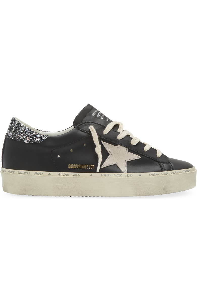 Golden Goose Hi Star Low Top Sneaker, Alternate, color, Black
