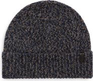 Vince Brushed Marled Cashmere Cuffed Hat