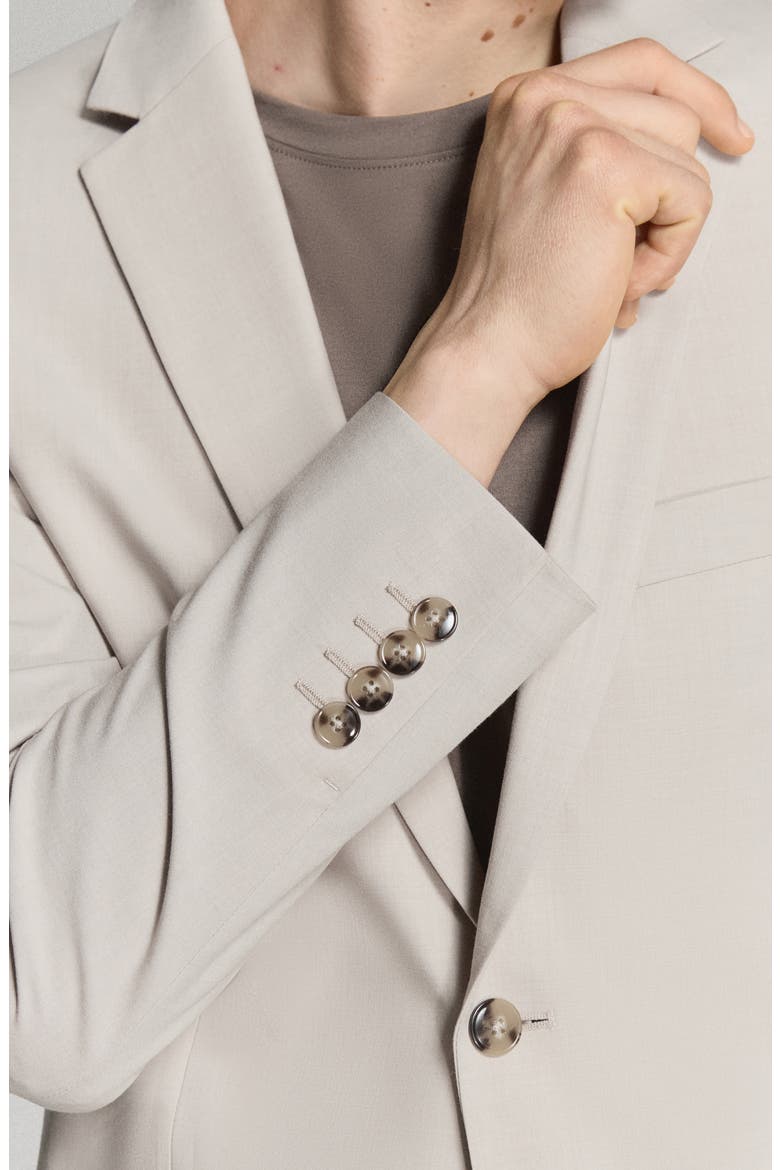 Superslim Fit Stretch Sport Coat, Alternate, color, ECRU