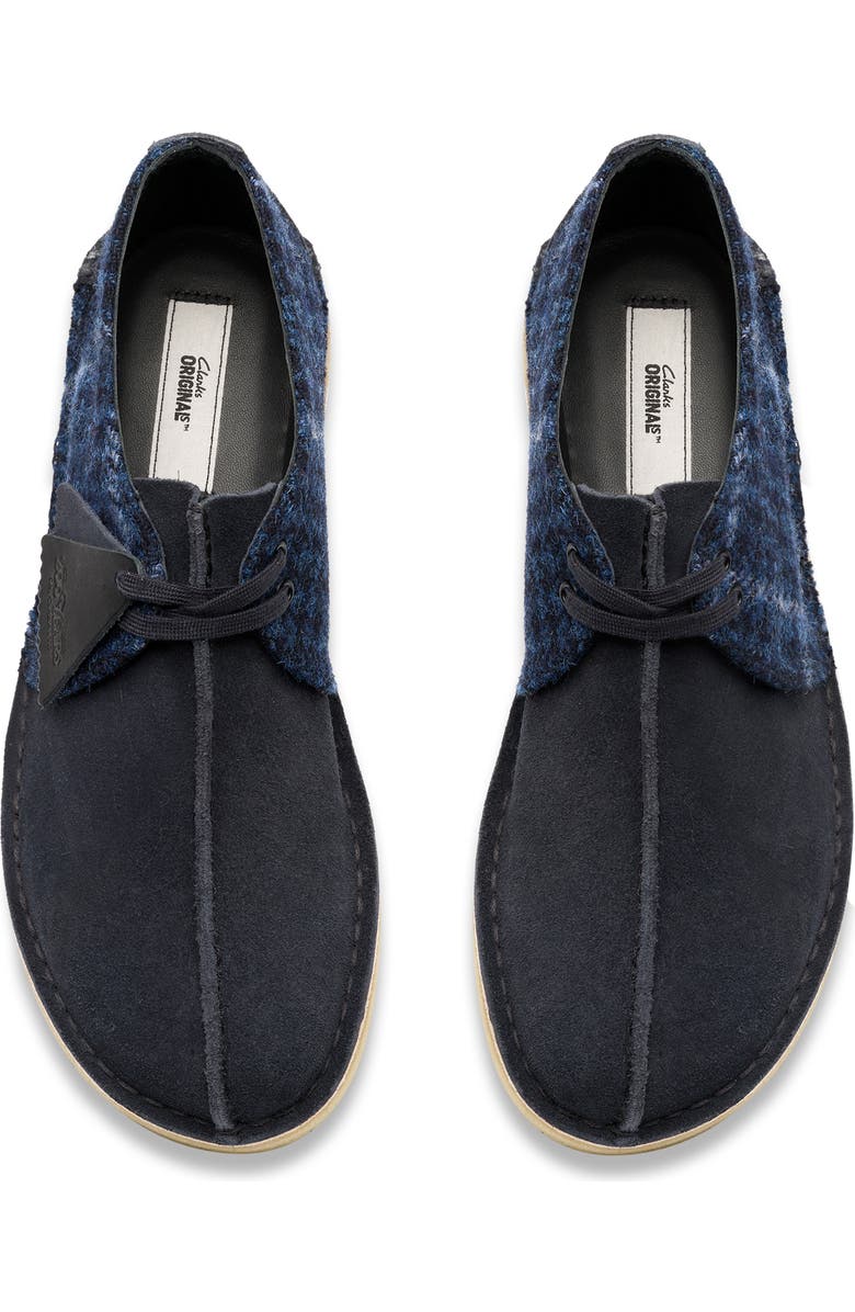 Clarks<sup>®</sup> Originals Desert Trek Chukka Boot, Alternate, color, Navy Tweed Comb