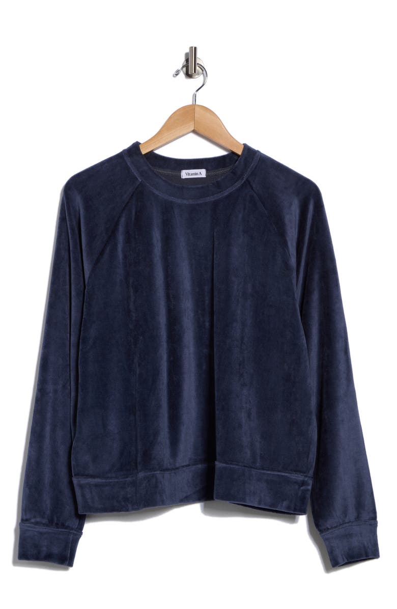 Vitamin A<sup>®</sup> Mari Cover-Up Top, Alternate, color, Midnight Shimmer