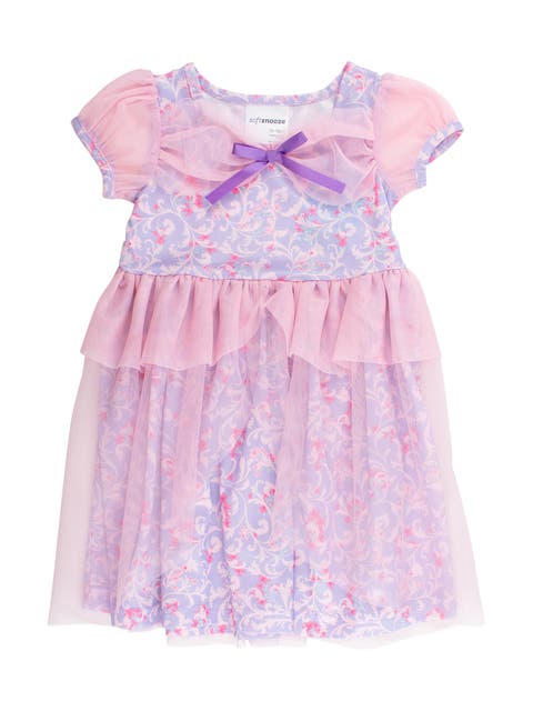 Princess Dress-Up Puff Sleeve Nightgown
