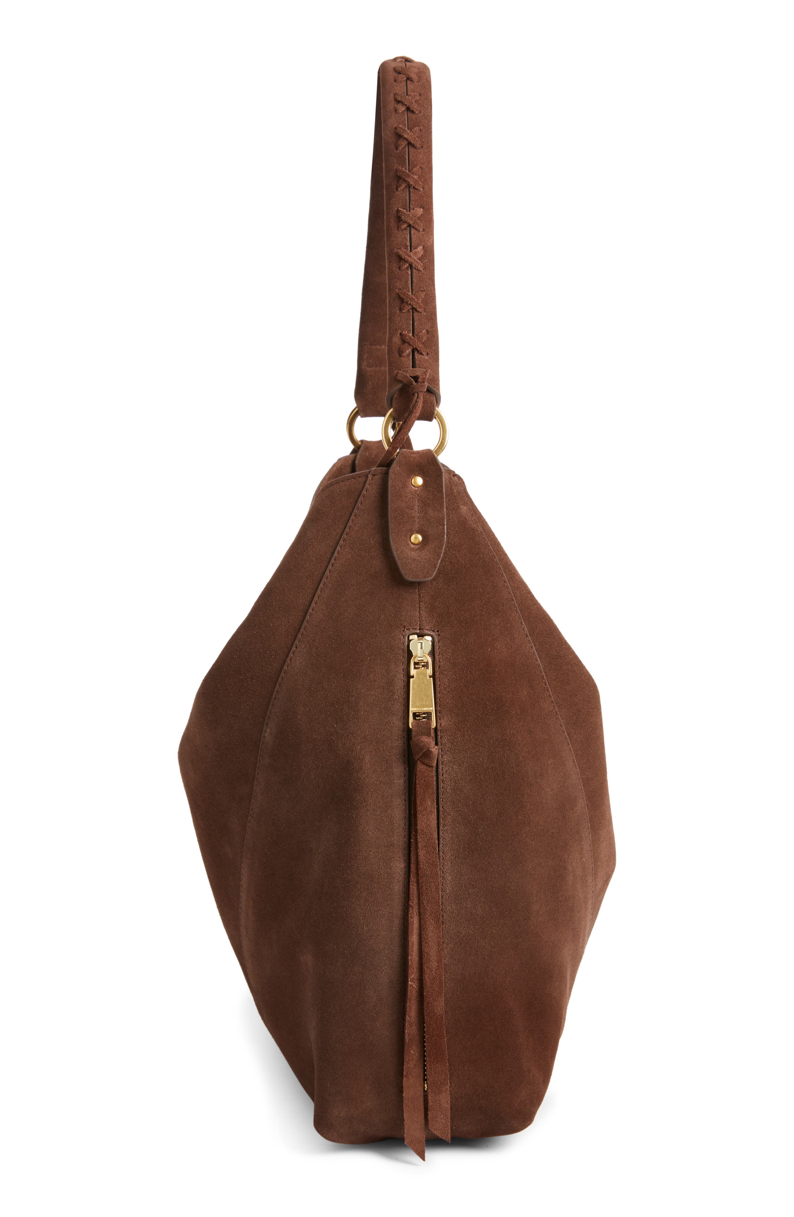 Rebecca Minkoff Mae Hobo Bag, Alternate, color, Maple Brown