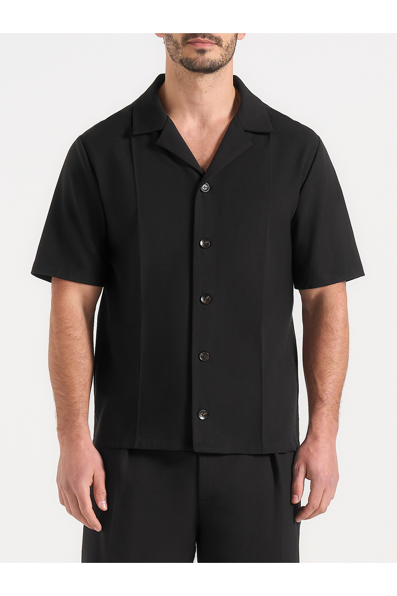 Felix Tailored Shirt, Main, color, Black