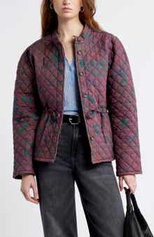 Treasure & Bond Paisley Quilted Jacket