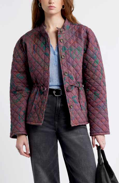 Treasure & Bond Paisley Quilted Jacket