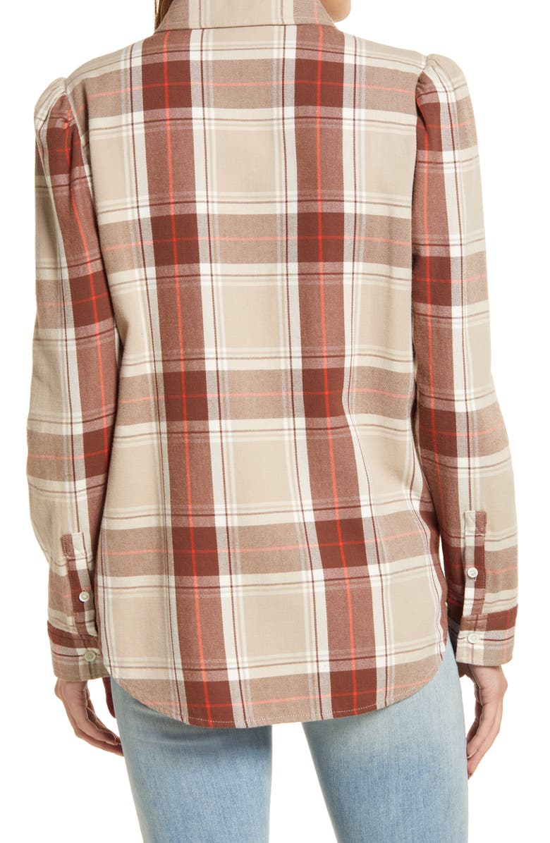 Treasure & Bond Puff Shoulder Button-Up Shirt, Alternate, color,