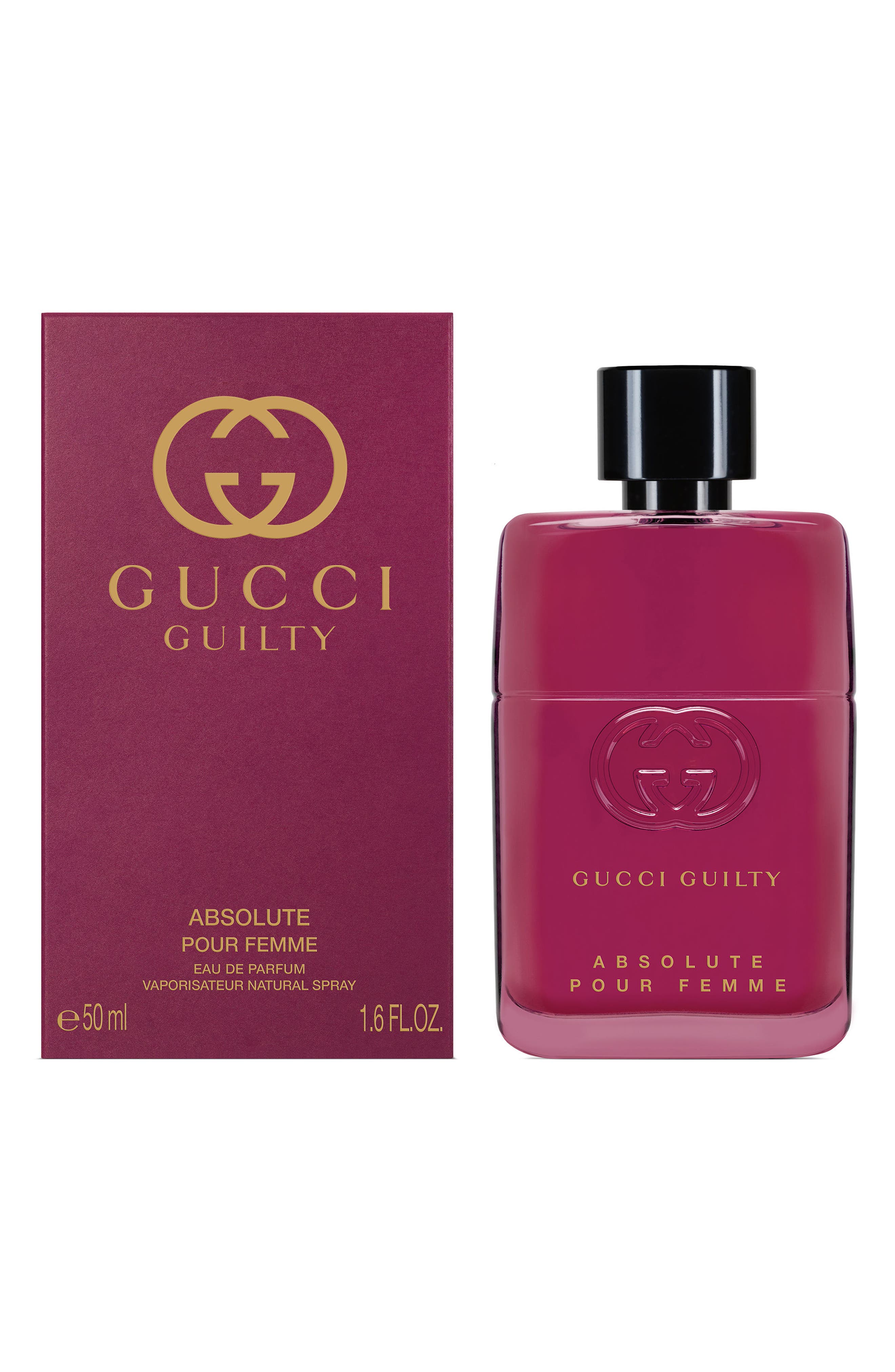 香水(女性用) GUCCI Guilty Absolute Pour Femme 50ml Gucci Guilty Absolute Pour Femme Eau de Parfum (Women) | Nordstrom
